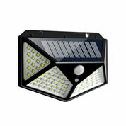 100 LED Solar Security Light, PIR Motion Sensor Wall Light, 3 Modes, 270° Wide Angle, IP65 Waterproof for Outdoor Garden Fence Yard & Pathway