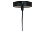 10cm Black Ceiling Tray with Accessories, Durable Metal Mount for Lighting Fixtures
