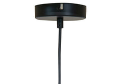 10cm Black Ceiling Tray with Accessories, Durable Metal Mount for Lighting Fixtures