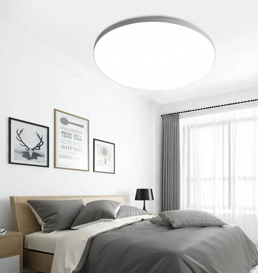 48W LED Ceiling Light Warm White 3000K – Waterproof Flush Mount Light for Bathroom, Kitchen, Bedroom & Living Room