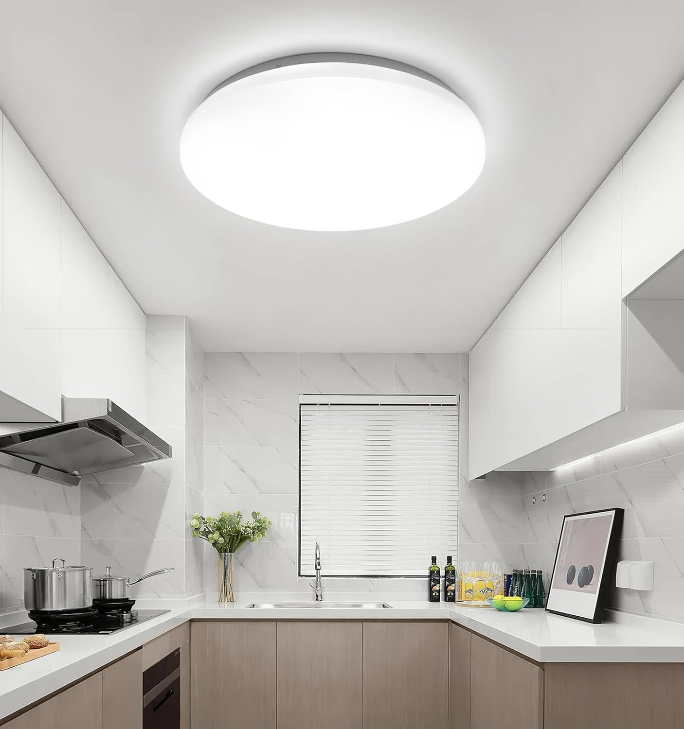 36W Round LED Ceiling Light - Ultra-Bright Flat Light