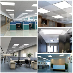 48W LED Panel Lights 600x600mm - High-Efficiency, Bright Cool White 6500K Lighting, Ideal for Commercial and Residential Spaces