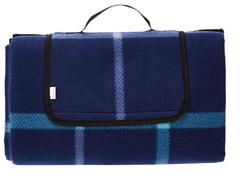 Basics Waterproof Picnic Blanket 150x195 cm – Blue/White Outdoor Mat
