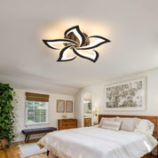 Modern Petal LED Ceiling Light – 60W Cool White Flush Mount Fixture