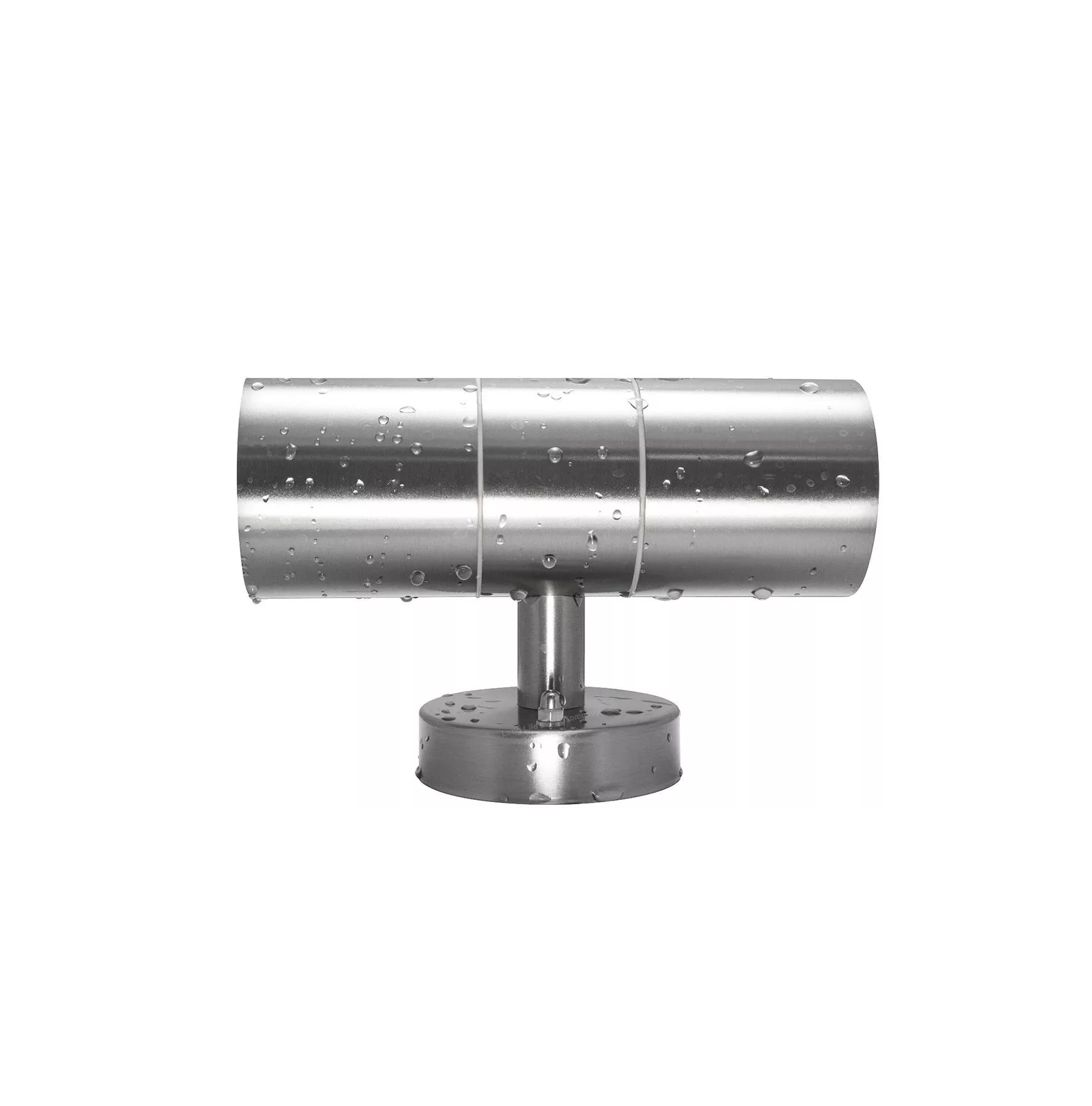Modern Outdoor Up Down Wall Light – Stainless Steel, IP65 Waterproof, Mains Powered Exterior Sconce for Porch, Patio, or Garage
