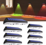 RGB Solar Fence Lights – Waterproof Outdoor Deck Lighting