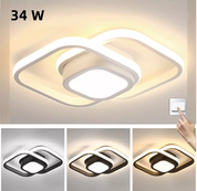 Modern LED Ceiling Lamp Chandelier - Stylish Pendant Light for Living Room or Bedroom