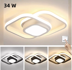 Modern LED Ceiling Lamp Chandelier - Stylish Pendant Light for Living Room or Bedroom