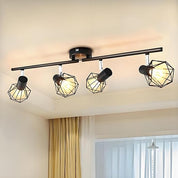 Adjustable E14 Vintage Wall Spotlight with Rotatable Shade