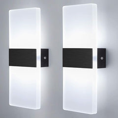 LED Wall Lights Indoor Dimmable Modern Up Down Sconces