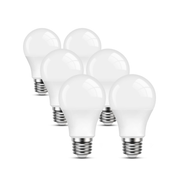 7W E27 LED Bulb, Non-Dimmable, Pack of 6