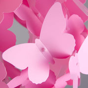 Modern Bright Pink Butterflies Ceiling Chandelier Lamp Shade | Pendant Lights, Home Décor & Improvement Essential