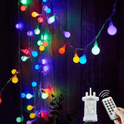 Green Solar Fairy Lights – 100LED, 12M, 8 Modes