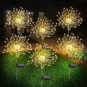 Solar Firework Garden Lights – 4 Pack, 480 LEDs