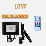 30W LED Security Light Outdoor, 3000LM PIR Motion Sensor Floodlight with IR Remote Control, IP65 Waterproof Cool White Security Light for Garden, Garage, Driveway & Yard