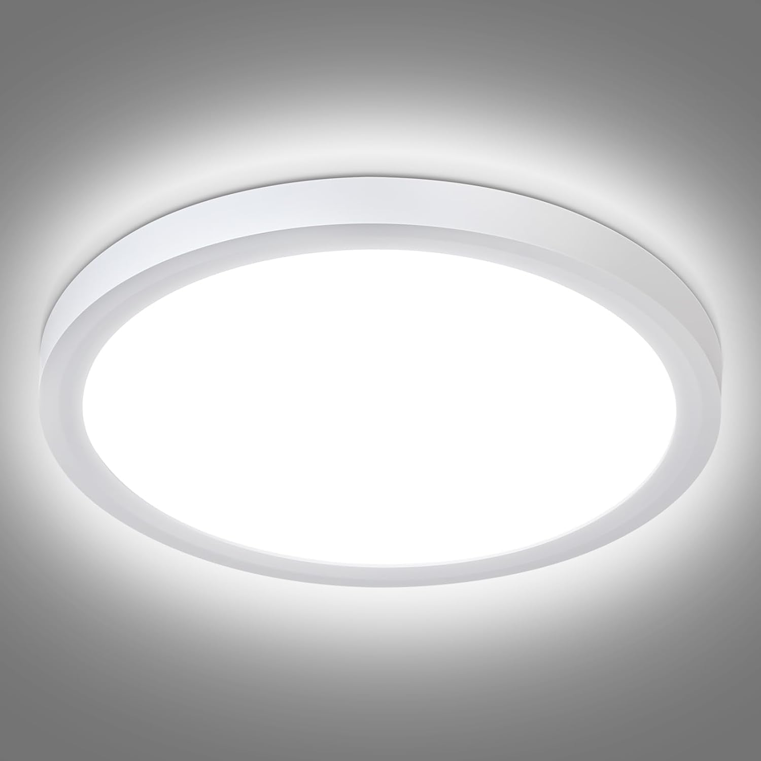 24W LED Ceiling Light – 5000K Daylight, IP44 Waterproof, 2200LM, Ø28.5cm