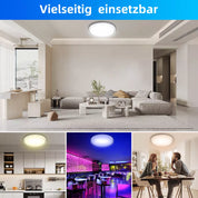 28W RGB LED Round Ceiling Light – Remote Control