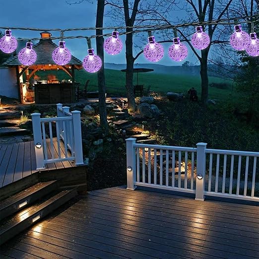 Green Solar Fairy Lights – 100LED, 12M, 8 Modes