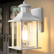 Outdoor Motion Sensor Glass Lamp