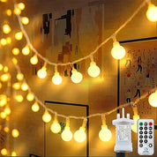 Green Solar Fairy Lights – 100LED, 12M, 8 Modes