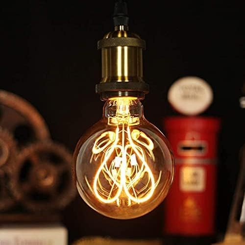 E27 LED Vintage Edison Bulb 4W Globe Spiral