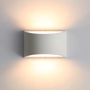 Modern LED Plaster Wall Light with G9 Bulb Included