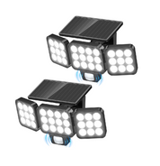 Solar Security Lights Outdoor Motion Sensor 3500LM IP65