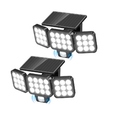 Solar Security Lights Outdoor Motion Sensor 3500LM IP65