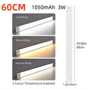 Wireless LED Under Cabinet Light – USB Powered Stick-On Kitchen Counter Lighting