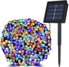 72FT 200 LED Multicolor Solar String Lights – Waterproof for Outdoor & Indoor Use