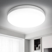 18W LED Bathroom Ceiling Light – IP44 Waterproof Flush Mount Ceiling Light, 6000K Daylight White, 120W Equivalent for Bathroom, Kitchen, Hallway & Living Room