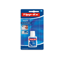 Correction Fluid Bottle – 20ml White Quick-Dry Liquid for School & Office Use