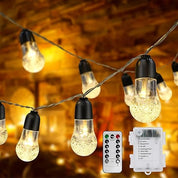 100 LED Globe Fairy Lights 15M – USB/Battery, Remote