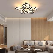 Modern Petal LED Ceiling Light – 60W Cool White Flush Mount Fixture
