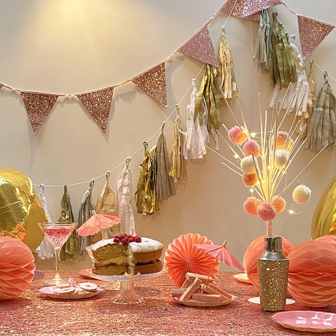Pom Pom Fairy Lights