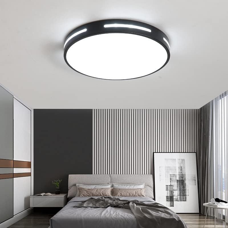 36W 50CM LED Ceiling Light, Large Bedroom Lights Ceiling 3000K/4500K/6000K, 3 Color Temperature Flush Ceiling Light, Round Ultra Thin Ceiling Light for Living Room