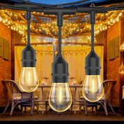 150FT G40 Festoon String Lights Outdoor Waterproof