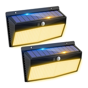 2-Pack Solar Motion Sensor Lights