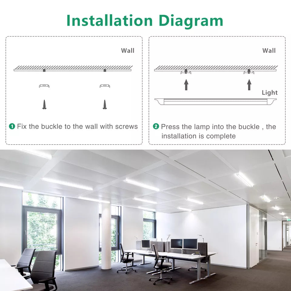 4FT LED Batten Tube Light