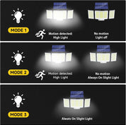 Motion Sensor Outdoor Solar Security Light