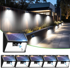 Outdoor Solar Security Lights with Motion Detection – Waterproof, 3 Adjustable Modes for Garden & Fence