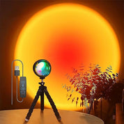 Sunset Projection Lamp with 16 Colors and Timer