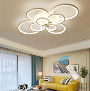 Modern Dimmable LED Ceiling Light – 36W Flush Mount for Home Interiors