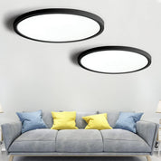 12" LED Ceiling Light – Ultra-Thin 24W Flush Mount, 2-Pack