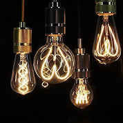 E27 LED Vintage Edison Bulb 4W Globe Spiral