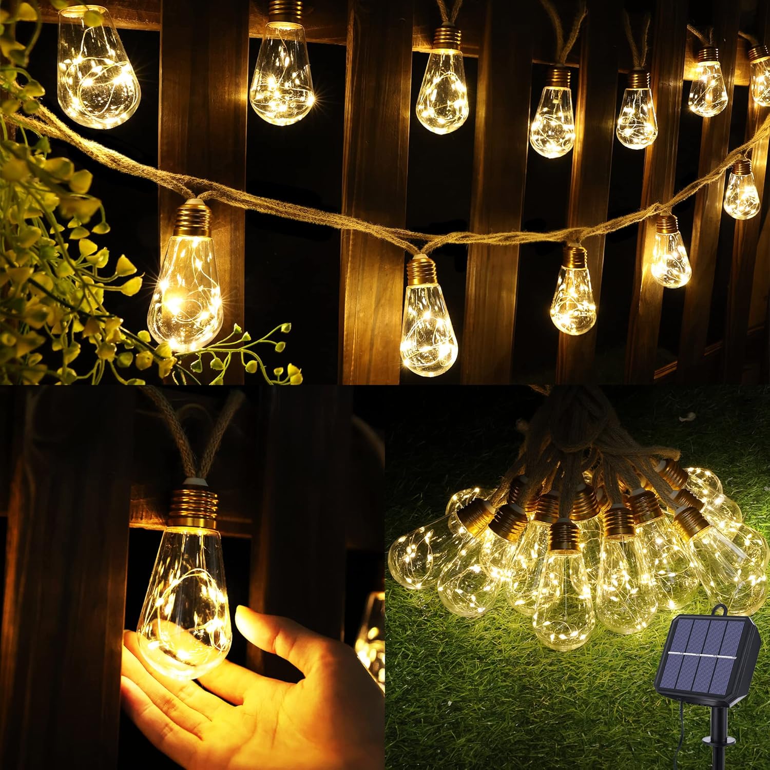 Solar Fairy Outdoor Lights