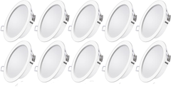 LED Bathroom Downlights, 6W Downlights for Ceiling Dimmable 6500K Cold White, IP65 Waterproof (Pack of 6)