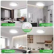 LED Round & Square Ceiling Light – 12W-48W, IP44