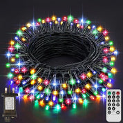 29.2M 220 LED Plug-in Fairy String Lights – Warm White, Remote, 8 Modes