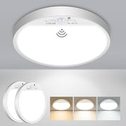 Motion Sensor LED Ceiling Light, 15W, 3 CCT, 1500LM